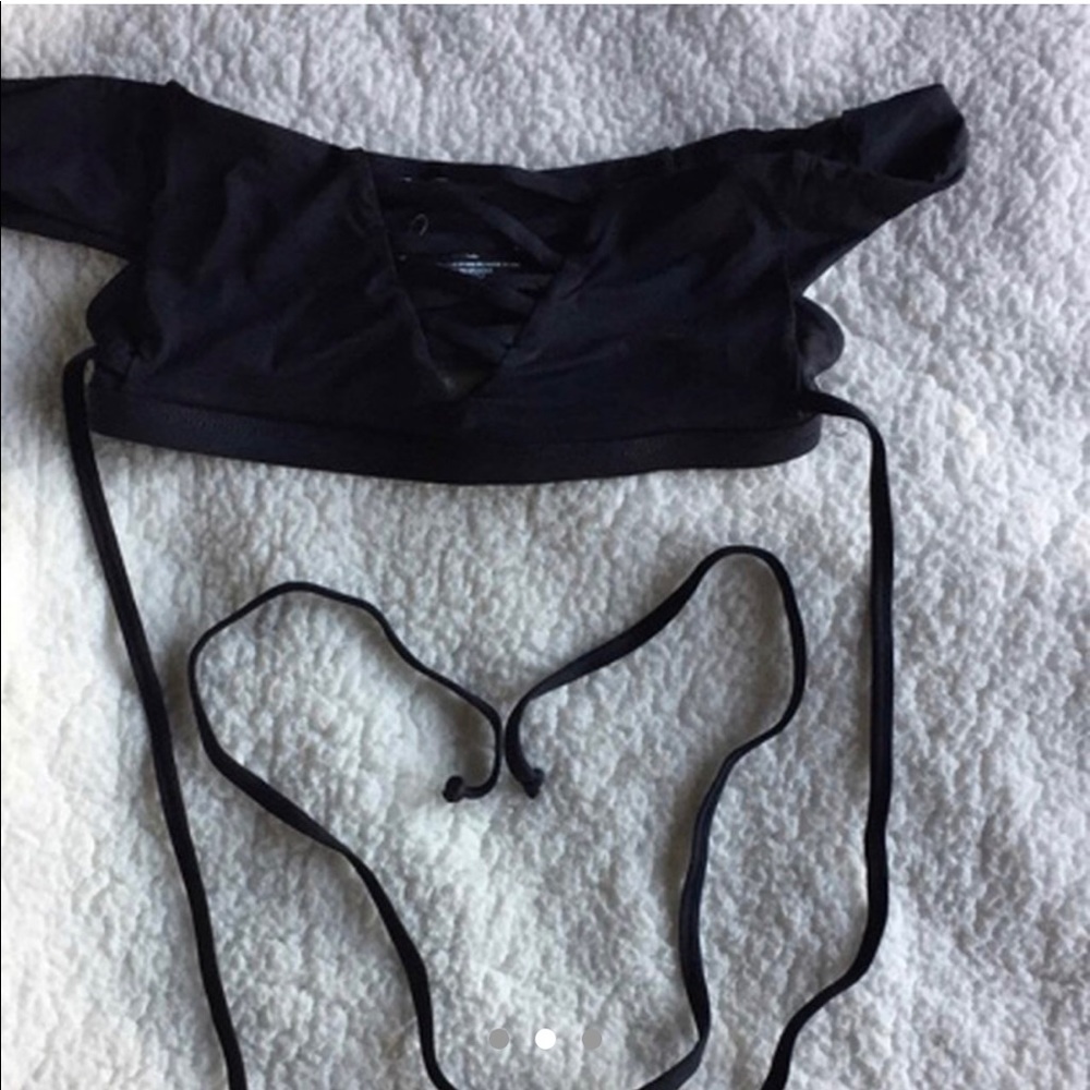 Frankies Bikinis wrap top